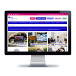 Image of Hertfordshire Mind Network Training Course page with Ecommerce facility.