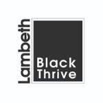 Lambeth Black Thrive logo